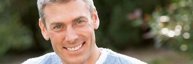smiling man | dentist new orleans