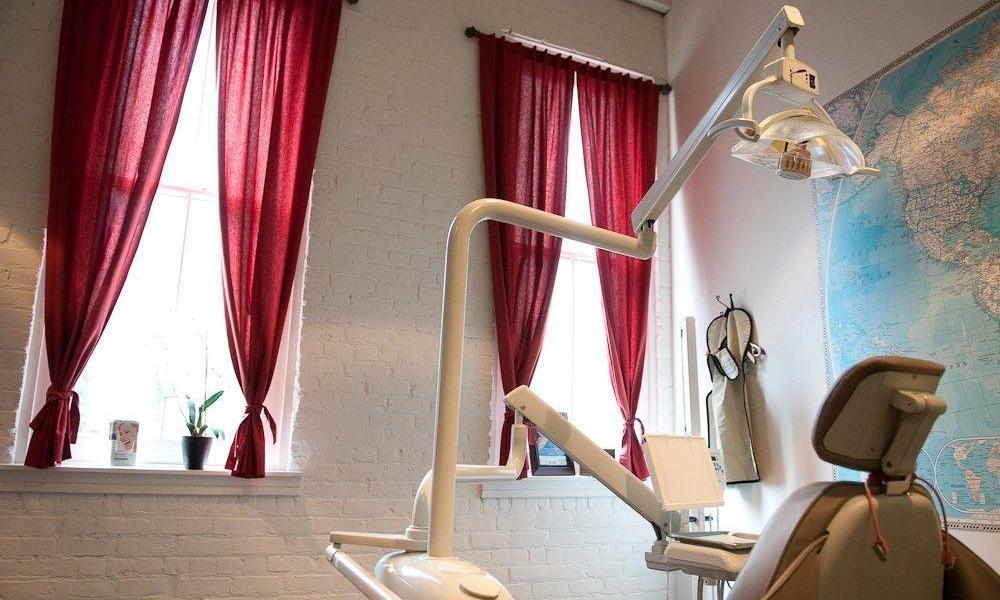 An operatory at Downtown Dental in New Orleans